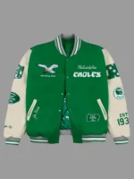 Philadelphia Eagles Golf Wang Letterman Varsity Jacket