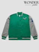 Philadelphia Eagles Primetime Heavyweight Satin Jacket