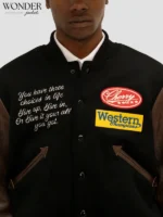 Rodeo Champ Varsity Jacket Cherry