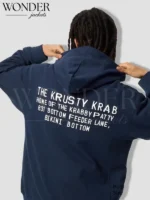 SpongeBob x Cactus Plant Flea Market Hoodie Navy