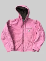Vintage Carhartt Pink Hooded Jacket