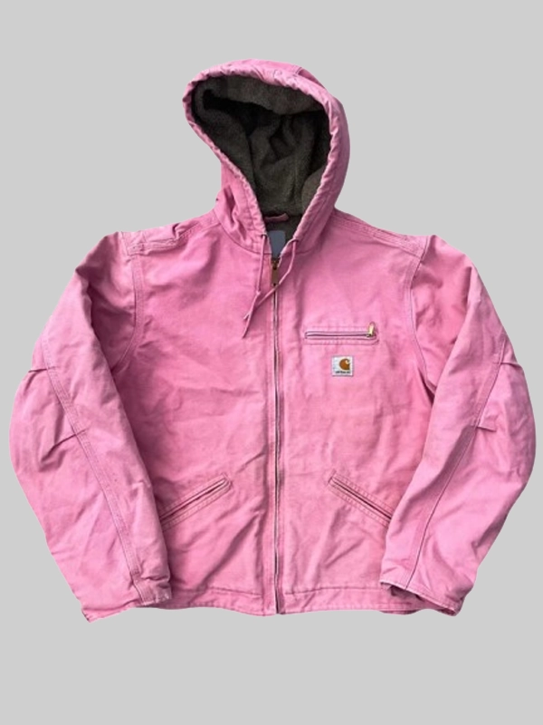 Vintage Carhartt Pink Hooded Jacket Vintage Carhartt Pink Hooded Jacket