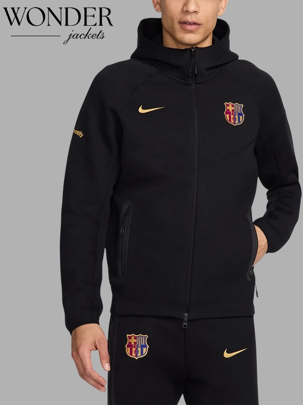Fc Barcelona Black Training Hoodie Fc Barcelona Black Training Hoodie