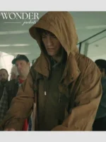 Mickey 17 Robert Pattinson Brown Jacket
