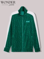 Puma X Squid Game Velour Track Jacket Green