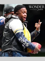 Mustard Halftime Vanson Leather Jacket