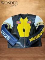 Mustard Super Bowl LIX Halftime Show Vanson Star Leather Jacket
