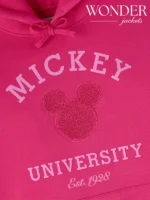 OVO Disney Valentine’s Collegiate Pink Hoodie