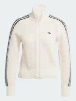 Adidas Crochet Jacket White