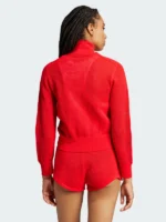Adidas Crochet Red Track Jacket