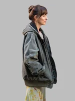 Dakota Johnson Materialists Carhartt Jacket Grey