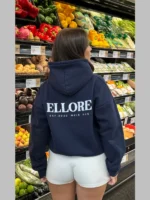 Ellore Blue Hoodie