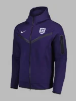 England Nike Tech Fleece Full Zip Hoodie Purple