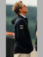 F1 Brad Pitt Black APX GP Hoodie