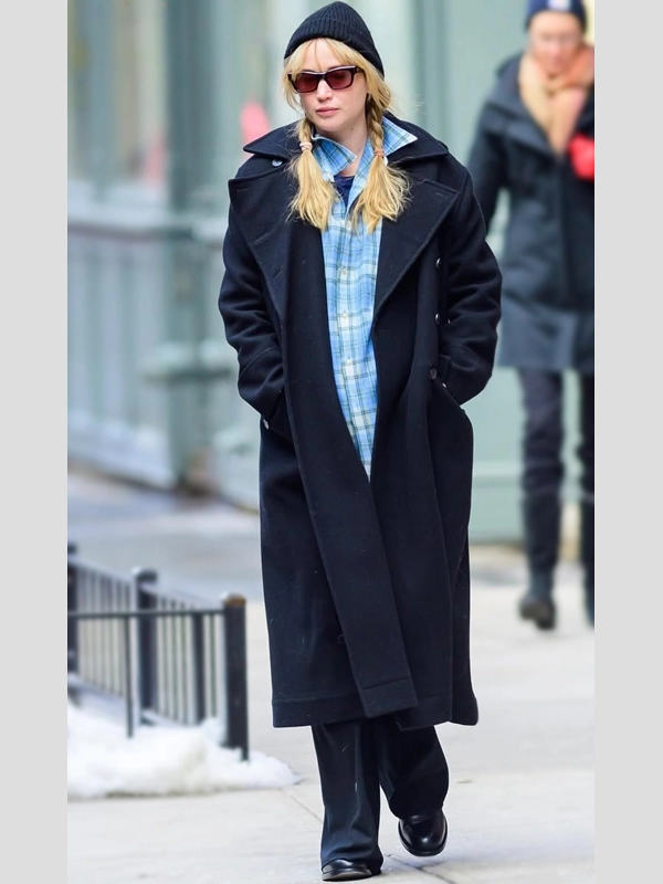 Jennifer Lawrence Black Coat Jennifer Lawrence Black Coat