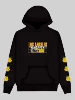 LA Galaxy 2025 Mitchell & Ness Lunar New Year Black Hoodie