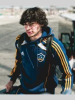LA Galaxy Adidas 2025 Travel Hoodie