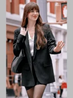 Materialists Dakota Johnson Black Blazer