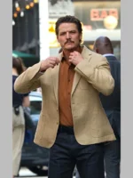 Materialists Pedro Pascal Khaki Wool Coat