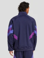 Men's LA Galaxy adidas Originals Navy Culturewear Collection Half-Zip Sweatshirt