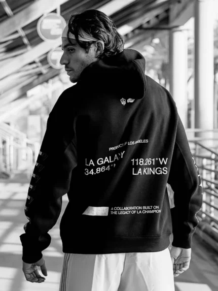 Mitchell & Ness Galaxy x LA Kings Black Hoodie