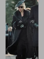 MobLand Maeve Harrigan Black Fur Coat