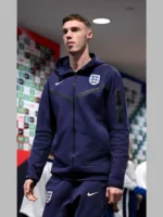 Nike England Navy Fleece Windrunner Zip Hoodie