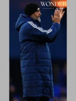 Nuno Espirito Santo Puffer Coat Blue