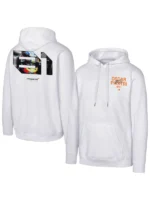 Oscar Piastri 81 White McLaren F1 Team Hoodie