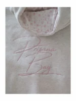 Prisana Bay Grey Bow Hoodie
