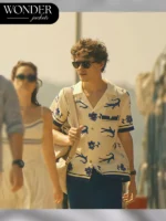 Sam Nivola Crocodile Floral Print Shirt