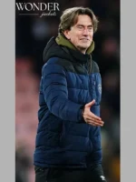 Thomas Frank Puffer Blue Jacket Brentford