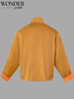 Adidas China Tang Satin Track Jacket Brown