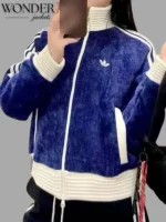 Adidas Chinese New Year Corduroy Jacket Blue