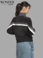 Adidas Chinese New Year Retro Remix Black Corduroy Jacket Women's