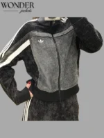 Adidas Retro Remix Track Jacket Black