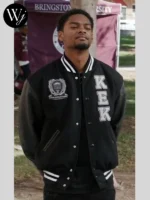 All American Homecoming Jessie Raymond Varsity Jacket Black
