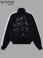 Anti Social Social Club Racing Track Jacket Black