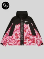 Bape x Kidsuper A Bathing Ape Camo Snowboard Jacket