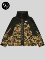 Bape x Kidsuper Camo Snowboard Jacket