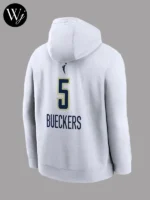 Bueckers Nike Dallas Wings Paige Hoodie White