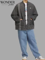 CNY Adidas Tang Denim Jacket Black