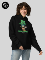 Chicken Jockey A Minecreaft Black Hoodie
