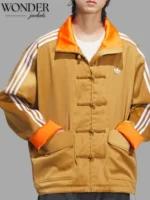Chinese New Year Adidas Tang Brown Satin Jacket