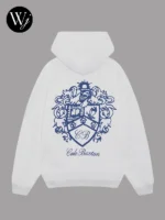 Cole Buxton Collegiate Crest White Hoodie