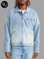 Elwood Petrol Denim Jacket Blue