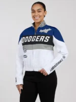 Erin Andrews Dodgers Racing Jacket