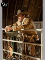 Fargo S05 Jon Hamm Brown Shearling Jacket