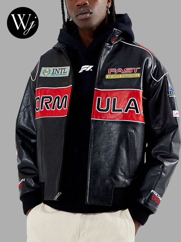Formula 1 x PacSun Leather Pole Position Jacket Formula 1 x PacSun Leather Pole Position Jacket