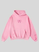 Glow House Hoodie Pink